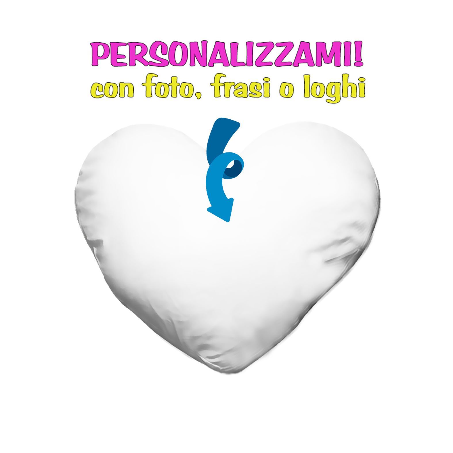 Cuscino a Cuore Personalizzabile