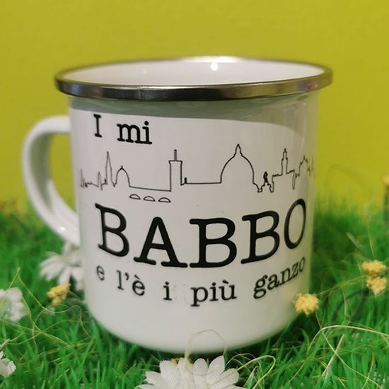 Tazza Vintage Personalizzabile  " Babbo "