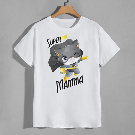 T-shirt       " Super Mamma "