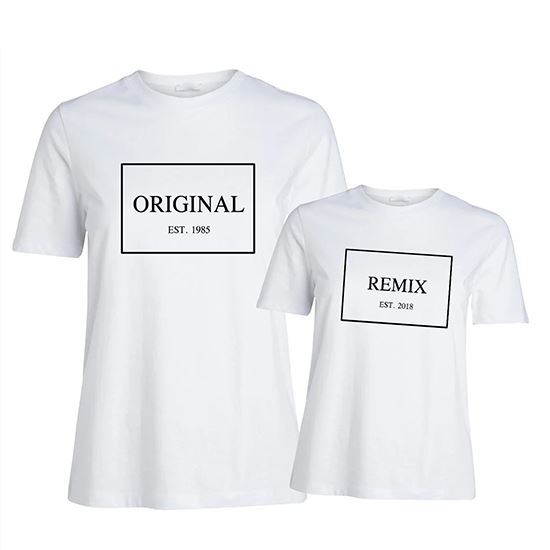 T-Shirt  e T-Shirt bimba/o Con stampa   " Original - Remix "