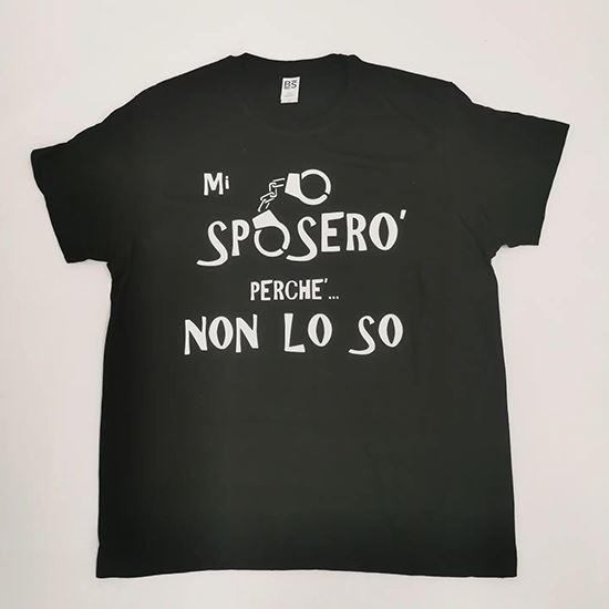 T-shirt  " Addio al Celibato "