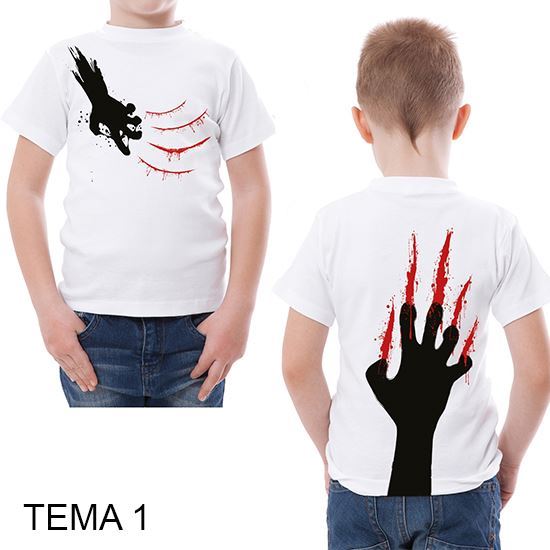 T-shirt Bimbo/bimba, Body neonato   " Halloween "