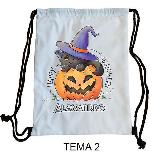 Sacca Sport personabile, a tema Halloween