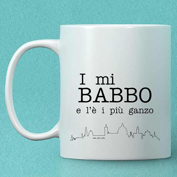 Tazza Personalizzabile   babbo ganzo